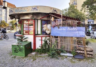 Unusual flower shop, Charlottenburg, Berlin, Germany