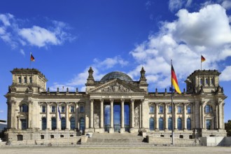 Reichstag, German Bundestag, government district, Berlin, Germany
