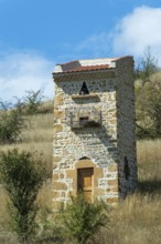 Dovecote in Limagne plain, Puy de Dome department, Auvergne Rhone Alpes, France