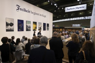 The 77th Frankfurt Book Fair takes place from 15 - 19 October 2025, Exhibition Grounds, Frankfurt