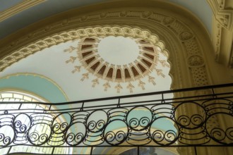 Vichy, listed as World Heritage by UNESCO. Thermal spa, the neo-Moorish Centre Thermal des Domes,