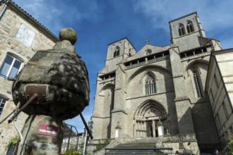 Abbey church of Saint Robert, La Chaise Dieu, Haute Loire, Auvergne, France