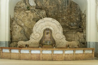 Vichy, listed as World Heritage by UNESCO.Source of Celestins, Allier department, Auvergne Rhone