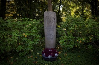 Gravesite, Tomb, Grave of the Carl Lautenschlager family, former mayor of Stuttgart, Rössle,