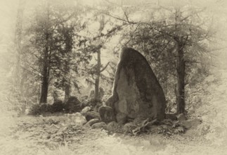 Gravesite, Tomb, Grave of the family entrepreneur Robert Bosch, Margarete Bosch-Woerz,
