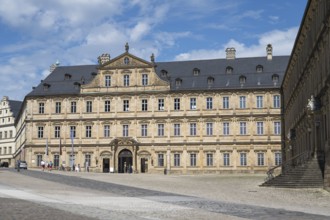 State Library, New Residence, Cathedral Square, UNESCO World Heritage Site, Bamberg, Upper