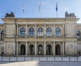 Hamburg Chamber of Commerce building, facade, Hamburg, Germany
