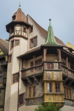 Pfisterhaus in the old town centre of Colmar, France
