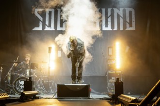 Johannes Johnny Stecker, Singer, Soulbound, Metal Band, D, live at Columbiahalle Berlin on 10