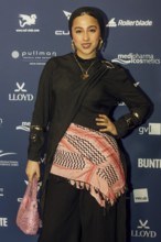 Tua El-Fawwal on the red carpet in front of the award ceremony at Pullmann Berlin Schweizerhof,