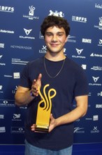 Carlo Krammling - Best Young Actor Award, DEUTSCHER SCHAUSPIELPREIS 2025, Red Carpet at PULLMAN