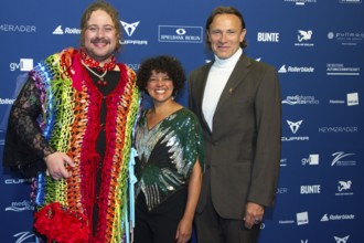 Nicolas Dinkel, Daniela Grubert, Bernhard Bettermann, DEUTSCHER SCHAUSPIELPREIS 2025, Red Carpet at