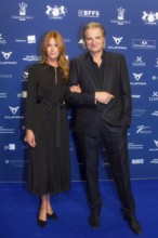Esther Schweins, Stefan Jürgens, DEUTSCHER SCHAUSPIELPREIS 2025, Red Carpet at PULLMAN BERLIN