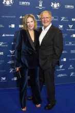 Ann-Kathrin Kramer, Harald Krasnitzer, DEUTSCHER SCHAUSPIELPREIS 2025, Red Carpet at the PULLMAN