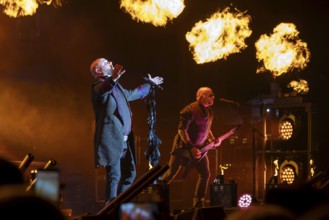 Martin Engler, Singer, Mono Inc., Dark-Rock Band, D, live on Live 2025 Tour at Columbiahalle Berlin