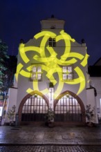 Restaurant Zur Gerichtslaube, 21st BERLIN FESTIVAL OF LIGHTS, motto Let's Shine Together, light