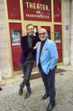 Marc Rudolf and Dennis Schönwetter at the annual press conference for the 2025/2026 season at the