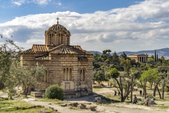 The Church of the Holy Apostles in the Agora of the Greek capital Athens, Greece