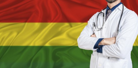 Bolivia national health system. Bolivia health and medical insurance concept