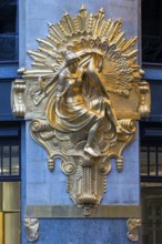 Alegoria, Vanity (Superbia), Luxuria (Addiction to pleasure) Commerzbank, Leipzig, Saxony, Germany