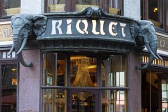 Riquet Café, coffee house, Leipzig, Saxony, Germany