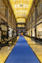 Mädler Passage, shopping arcade, Leipzig, Saxony, Germany