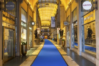 Mädler Passage, shopping arcade, Leipzig, Saxony, Germany