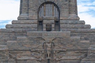 Monument to the Battle of the Nations, Lake of Tears, Leipzig, Saxony, Germany