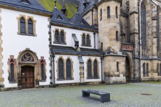 Thomaskirche, Thomaskirchhof, Leipzig, Saxony, Germany