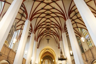 Nave of St Thomas' Church, Leipzig, Saxony, Germany