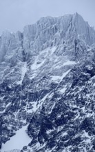Mountain in Grey Lake, Torres del Paine National Park, Patagonia, Chile, South America