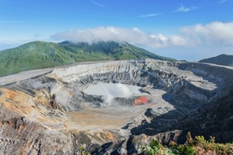 Poas volcano, Poas National Park, Costa Rica, Central America