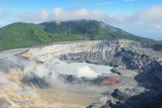 Poas volcano, Poas National Park, Costa Rica, Central America