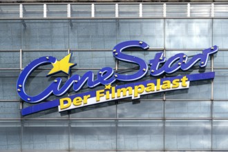 Lettering from the Ciner Star film palace, Erlangen, Middle Franconia, Bavaria, Germany