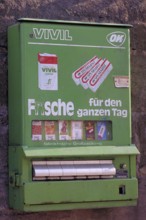 Old Vivil vending machine from the 1950s, Bavaria, Germany