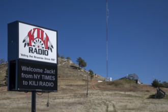 Porcupine, South Dakota - KILI Radio, the voice of the Lakota Nation. The station broadcasts in