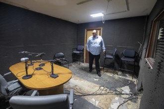 Porcupine, South Dakota - KILI Radio, the voice of the Lakota Nation. Station manager Oitancan Mani