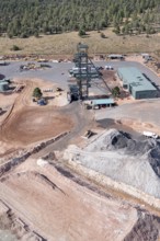 Tusayan, Arizona - Energy Fuels' controversial Pinyon Plain uranium mine, located a few miles from
