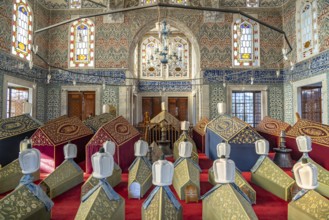 The Sultan Ahmet Mausoleum in Istanbul, Turkey