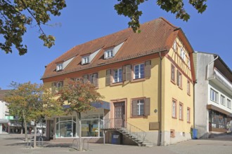 Bronner House, home of winegrower, pharmacist and writer Johann Philipp Bronner, Unterer Markt,