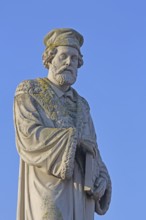 Schöffer monument, Peter Schöffer first bookseller, publisher, entrepreneur of book printing,