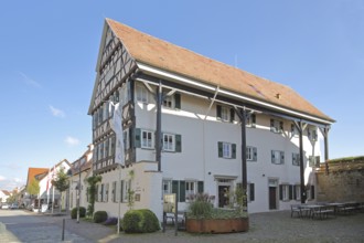 Former equestrian centre and current youth hostel at the medieval Zollern Castle in Balingen,