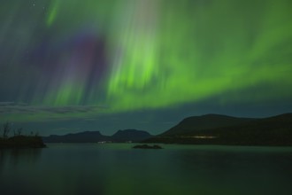 Magical Northern Lights over Abisko, Lapporten and Lake Torneträsk