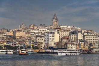 Beyoglu and the Galata Tower, Istanbul, Turkey