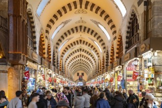 The Egyptian Bazaar Misir Çarsisi or Spice Bazaar in Eminönü, Istanbul, Turkey