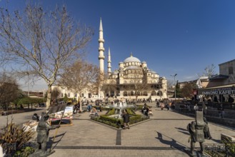 The New Mosque Yeni Camii in Istanbul, Turkey