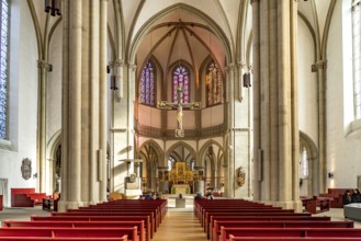 Interior of St Mary's Church Osnabrück, Lower Saxony, Germany
