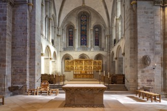 Altar in St Peter's Cathedral in Osnabrück, Lower Saxony, Germany