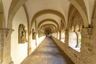 Cloister of St Peter's Cathedral in Osnabrück, Lower Saxony, Germany