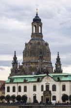 Church of Our Lady, Brühl's Terraces, Old Town, Dresden, Saxony, Germany